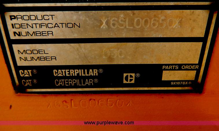 image for item F4027 1994 Caterpillar D3C Series III dozer