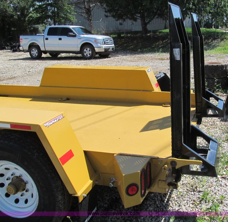 image for item F5104 2011 Towmaster T10P skid steer trailer