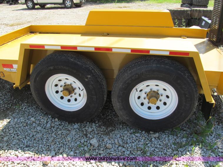 image for item F5104 2011 Towmaster T10P skid steer trailer