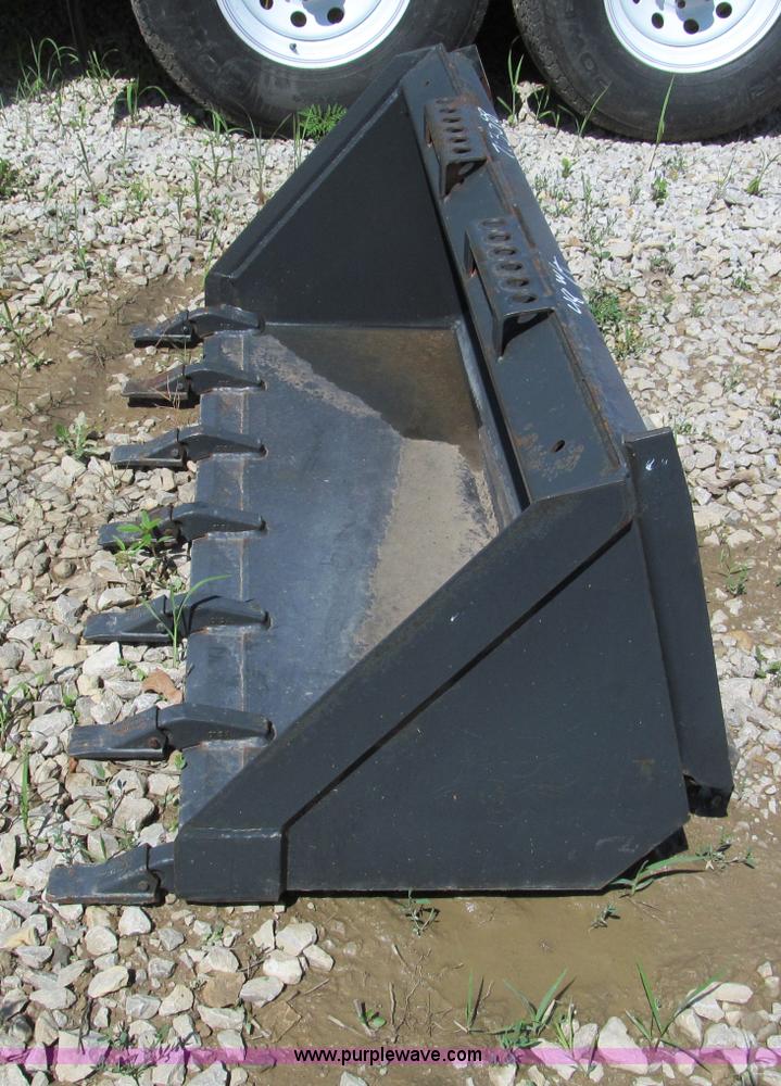 image for item F5105 Bobcat 48" dirt skid steer bucket