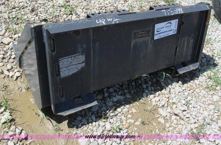 image for item F5105 Bobcat 48" dirt skid steer bucket