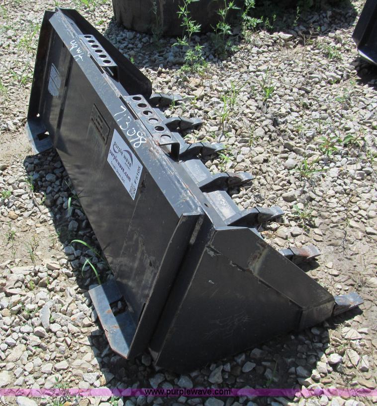 image for item F5105 Bobcat 48" dirt skid steer bucket