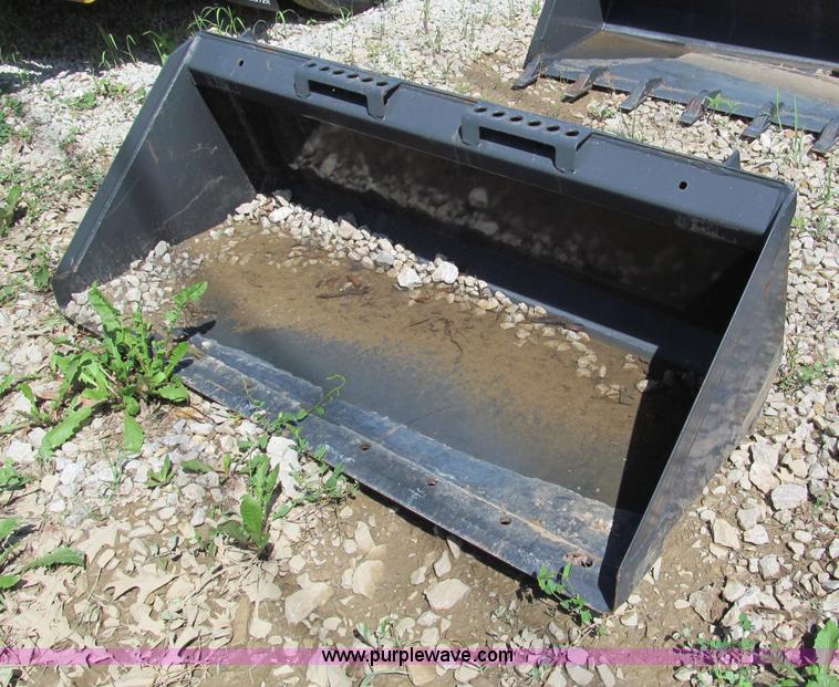 image for item F5106 54" skid steer bucket