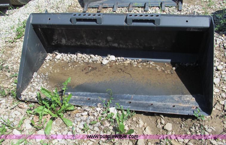 image for item F5106 54" skid steer bucket