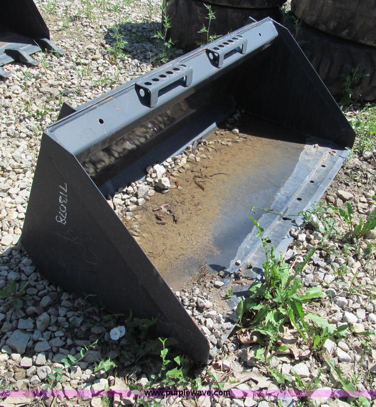 image for item F5106 54" skid steer bucket
