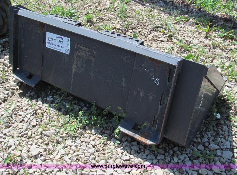image for item F5106 54" skid steer bucket