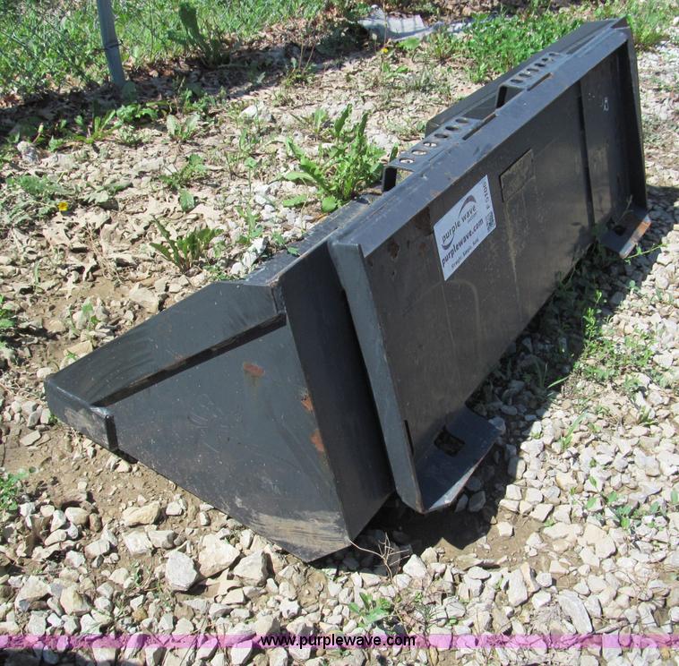 image for item F5106 54" skid steer bucket