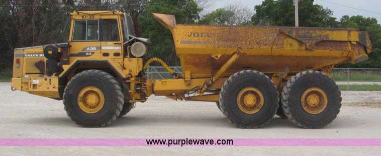 image for item F7006 1995 Volvo BM A35 articulated haul truck