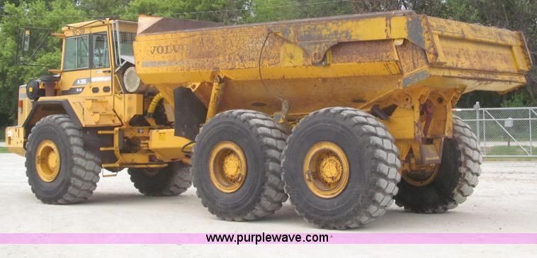 image for item F7006 1995 Volvo BM A35 articulated haul truck