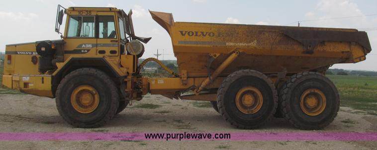 image for item F7007 1994 Volvo BM A35 articulated haul truck