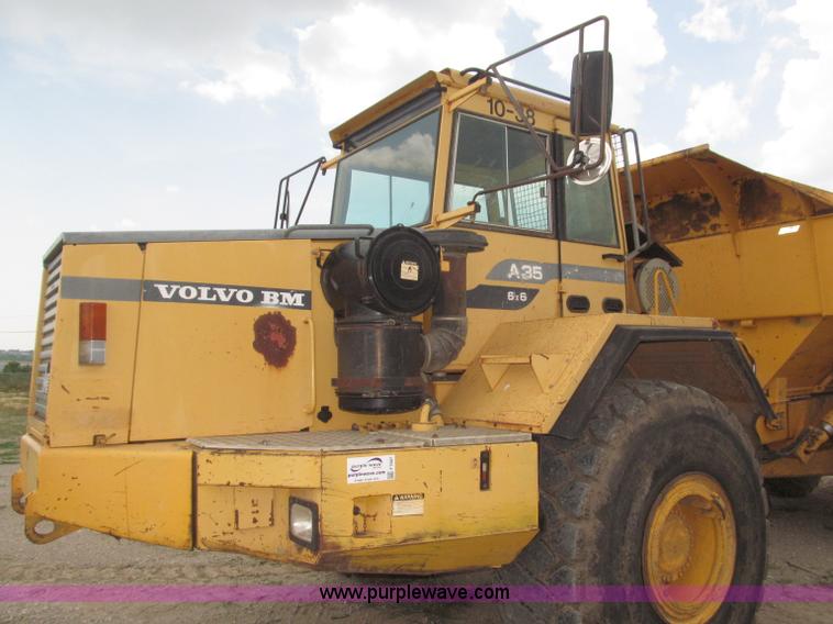 image for item F7007 1994 Volvo BM A35 articulated haul truck