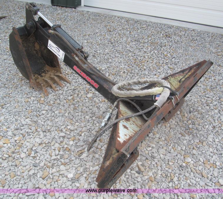 image for item F7009 Skid Hoe backhoe skid steer attachment