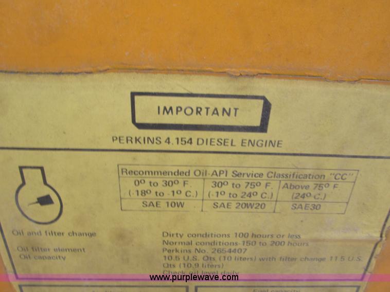 image for item F7021 Miller Big D4 welder/generator