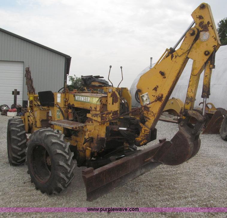 image for item F7024 Vermeer M470 articulated trencher