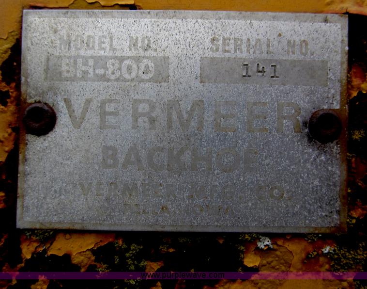 image for item F7024 Vermeer M470 articulated trencher