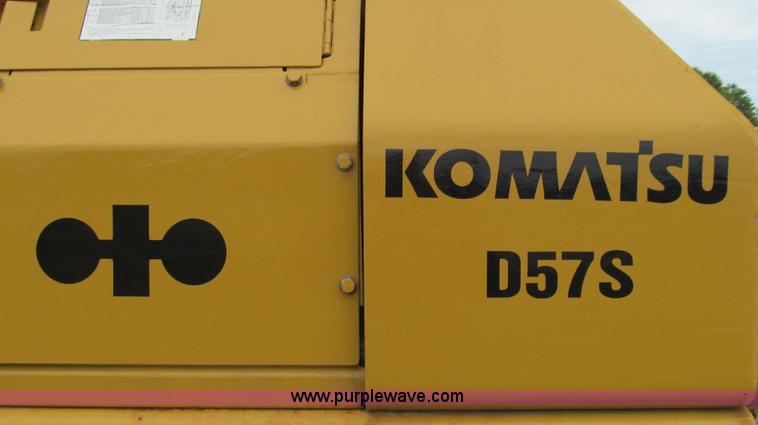 image for item G2019 1985 Komatsu D57S track loader