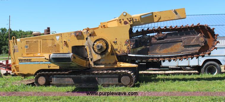 image for item G5050 1998 Vermeer T850 trencher