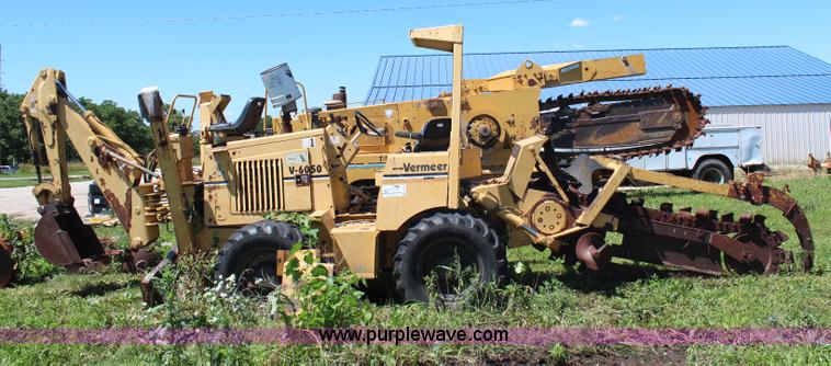image for item G5201 Vermeer V6050 trencher