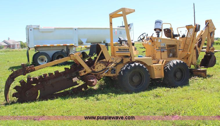 image for item G5201 Vermeer V6050 trencher
