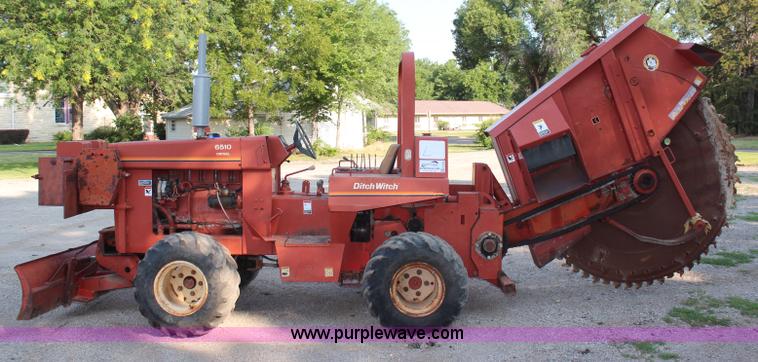 image for item G5205 1981 Ditch Witch 6510 rock saw