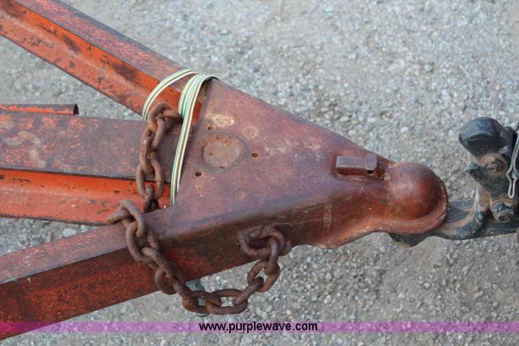 image for item G5206 1978 Belshe tandem axle trencher trailer