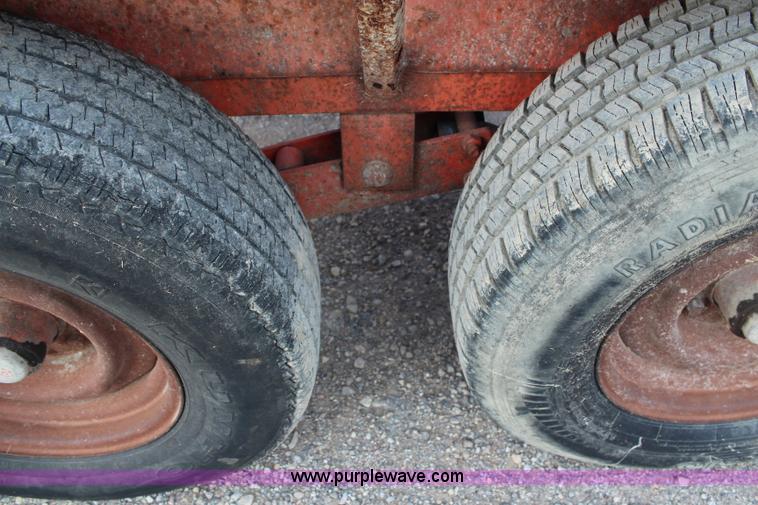 image for item G5206 1978 Belshe tandem axle trencher trailer