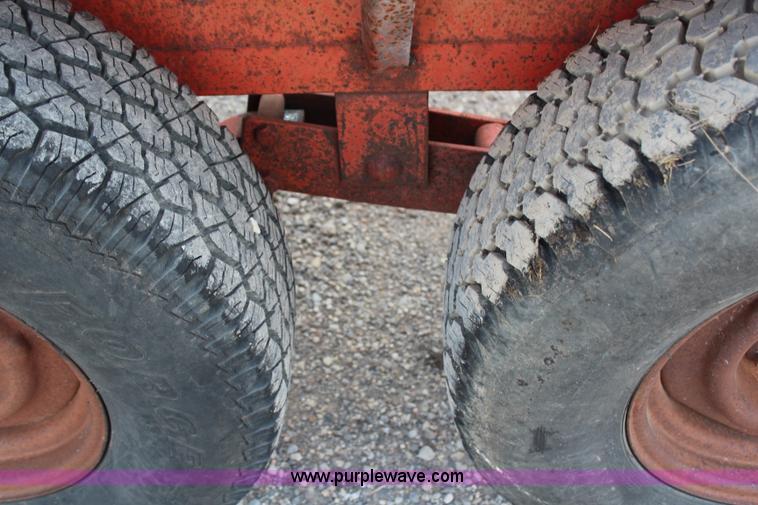 image for item G5206 1978 Belshe tandem axle trencher trailer