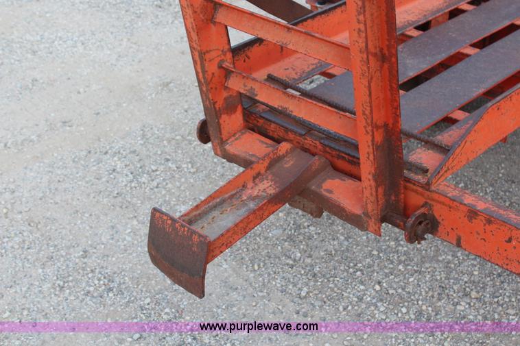 image for item G5206 1978 Belshe tandem axle trencher trailer