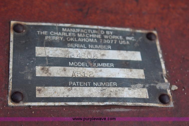 image for item G5207 Ditch Witch 4010 trencher