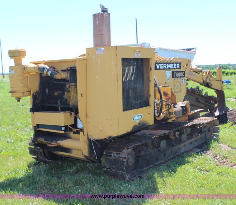 image for item G5224 Vermeer T600C trencher