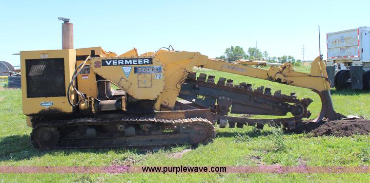image for item G5224 Vermeer T600C trencher