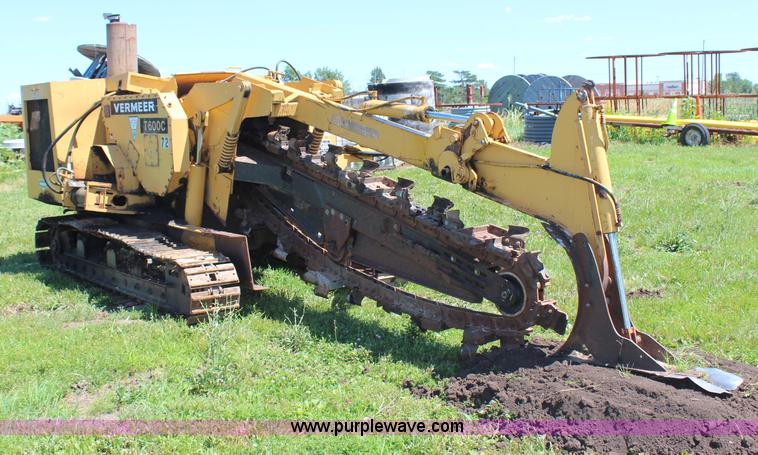 image for item G5224 Vermeer T600C trencher