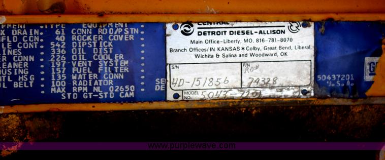 image for item G5224 Vermeer T600C trencher