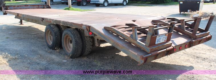 image for item G5227 1977 Trojan tandem axle trailer