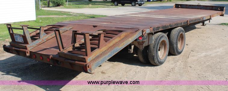 image for item G5227 1977 Trojan tandem axle trailer