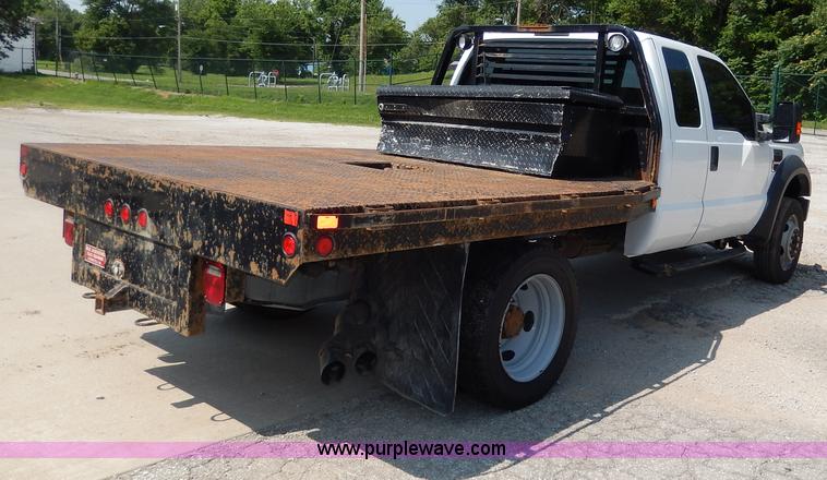 image for item H3033 2008 Ford F450 XLT Super Duty flatbed truck