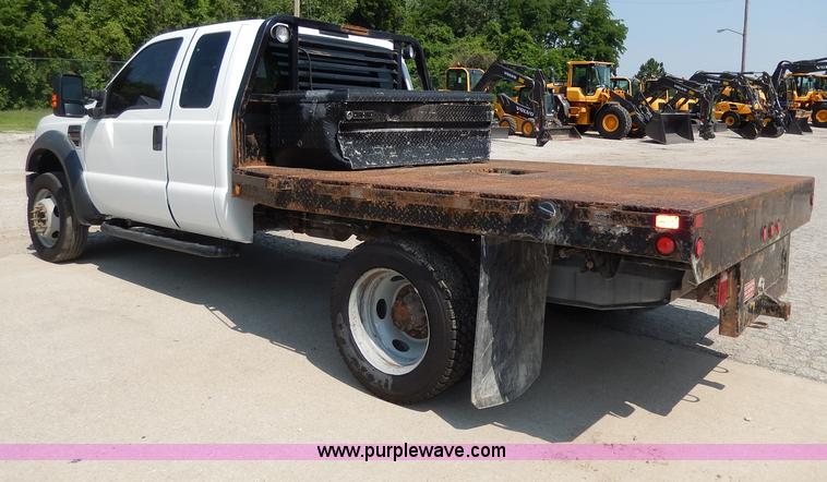 image for item H3033 2008 Ford F450 XLT Super Duty flatbed truck