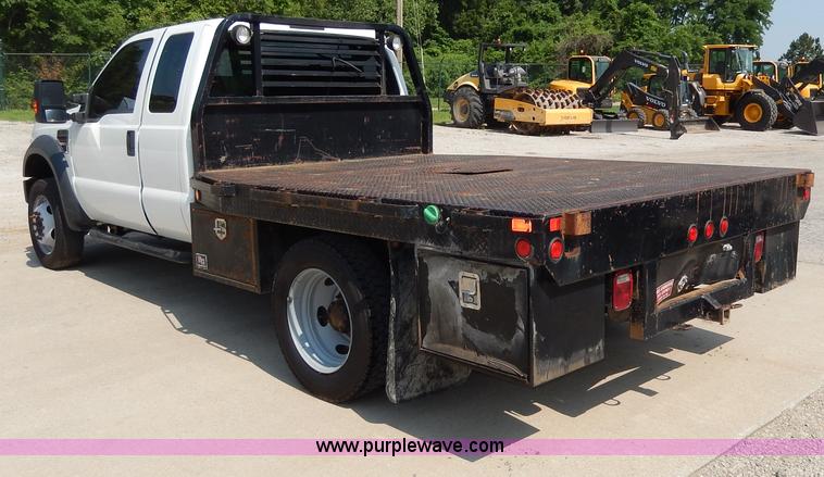 image for item H3034 2008 Ford F450 XLT Super Duty flatbed truck