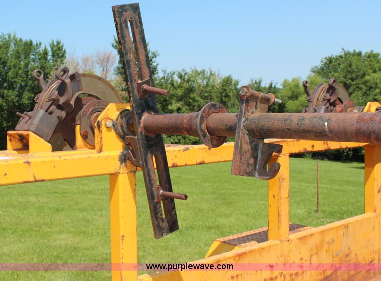 image for item H6733 1989 Brooks Brothers double spool trailer