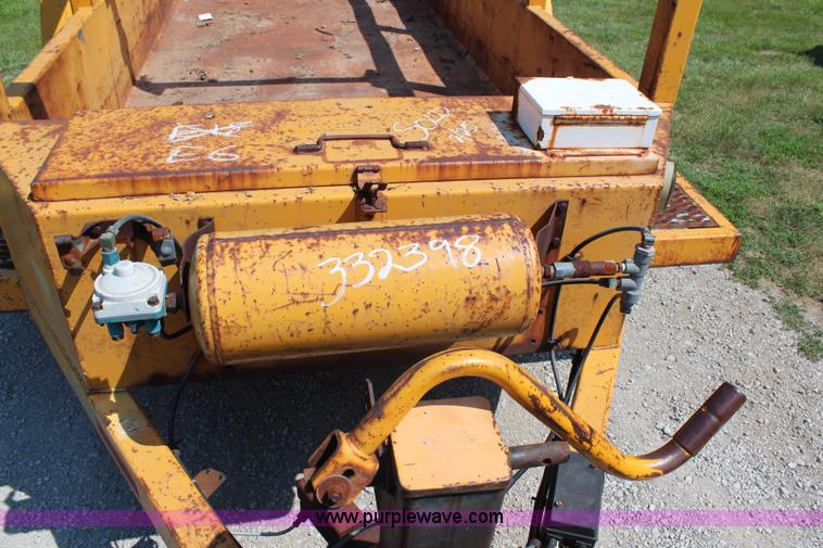 image for item H6733 1989 Brooks Brothers double spool trailer