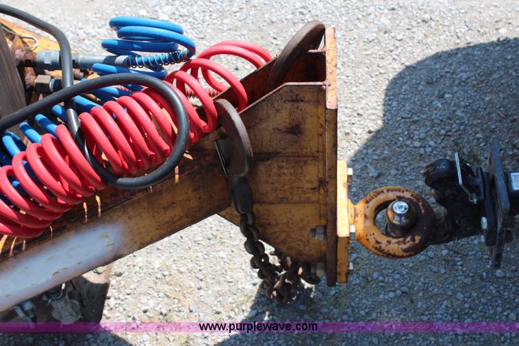 image for item H6733 1989 Brooks Brothers double spool trailer