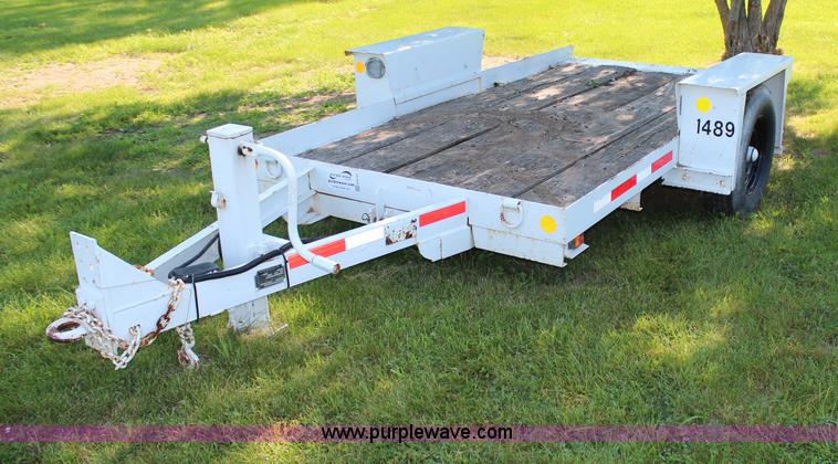 image for item H6745 1997 Belshe tilt bed trailer