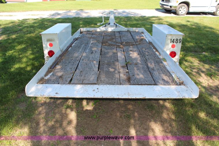 image for item H6745 1997 Belshe tilt bed trailer