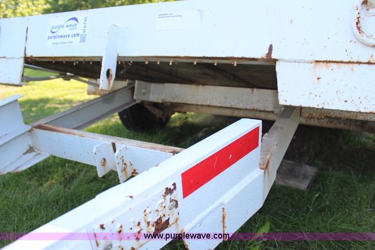 image for item H6745 1997 Belshe tilt bed trailer