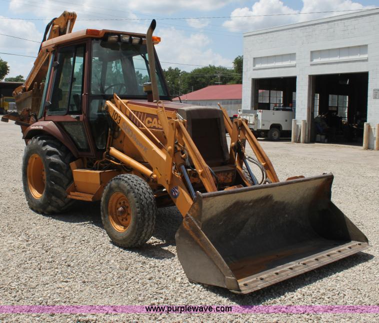 image for item H7394 1992 Case 580 Super K backhoe