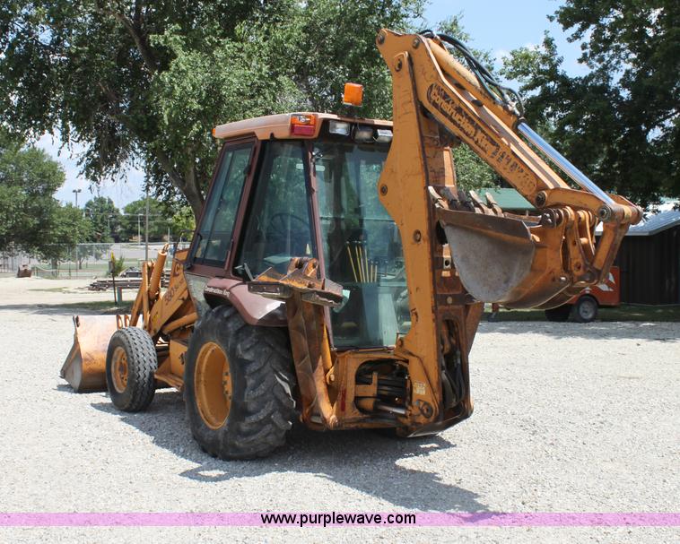 image for item H7394 1992 Case 580 Super K backhoe