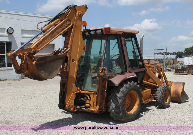 image for item H7394 1992 Case 580 Super K backhoe