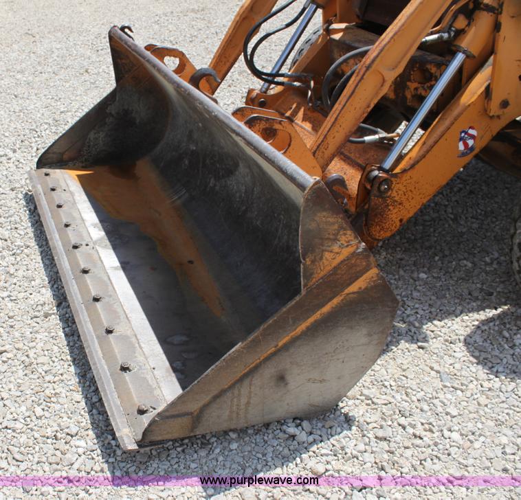 image for item H7394 1992 Case 580 Super K backhoe