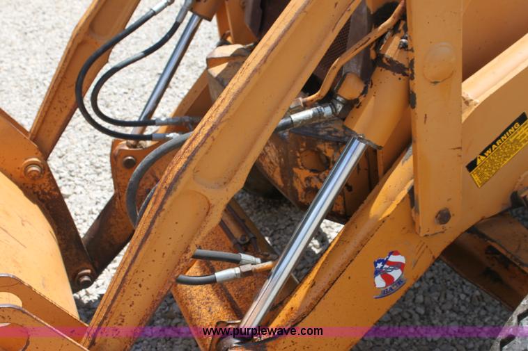 image for item H7394 1992 Case 580 Super K backhoe