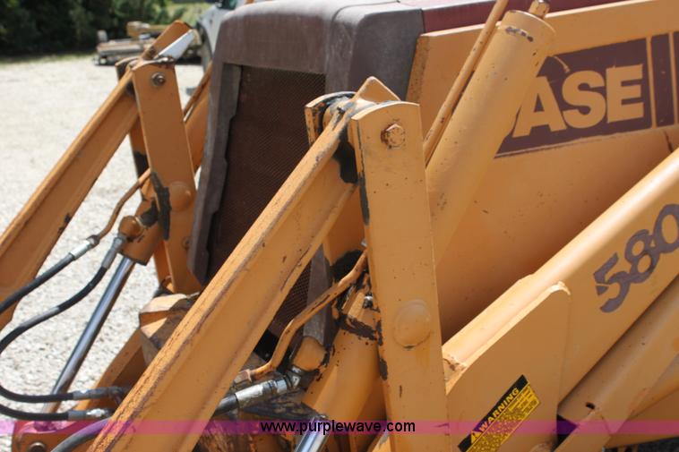 image for item H7394 1992 Case 580 Super K backhoe
